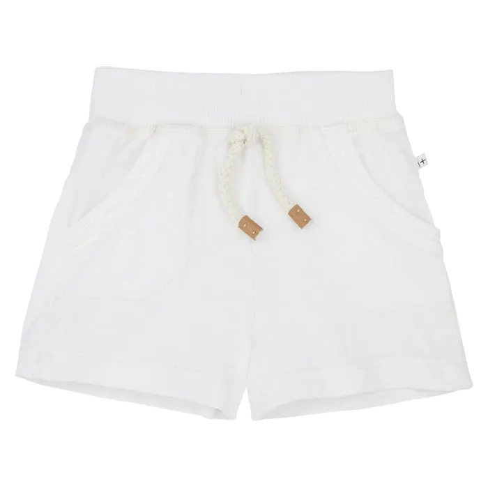 1+ Family Baby Child Louis Shorts Off-White