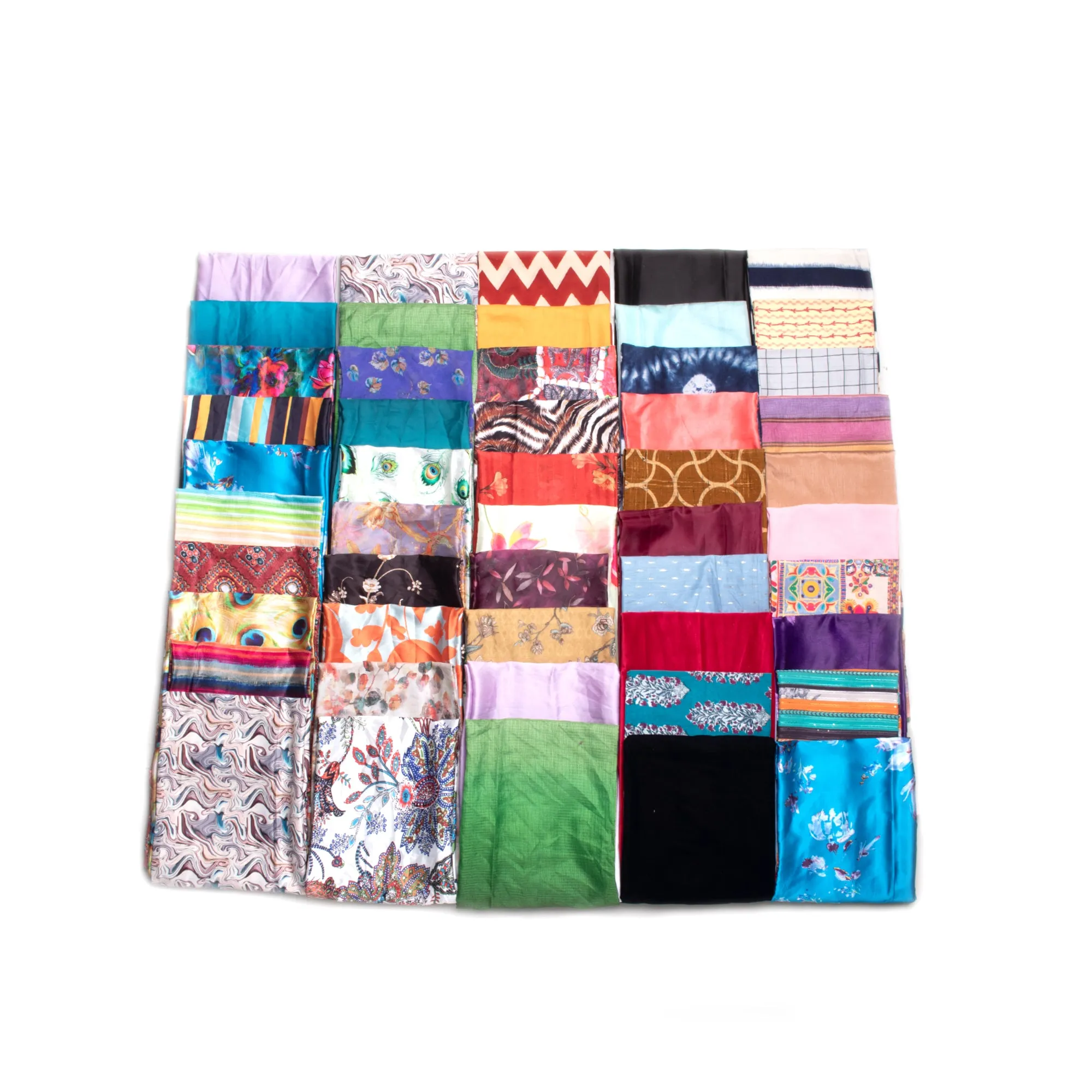 50 Piece Cotton Fabric Bundle (1 Meter Each)