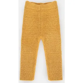 7AM Enfant Fuzzy Ribbed Cuff Leggings, Amber - Shop Now