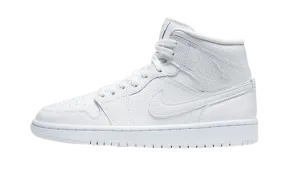 Air Jordan 1 Mid White Snakeskin - Buy Now