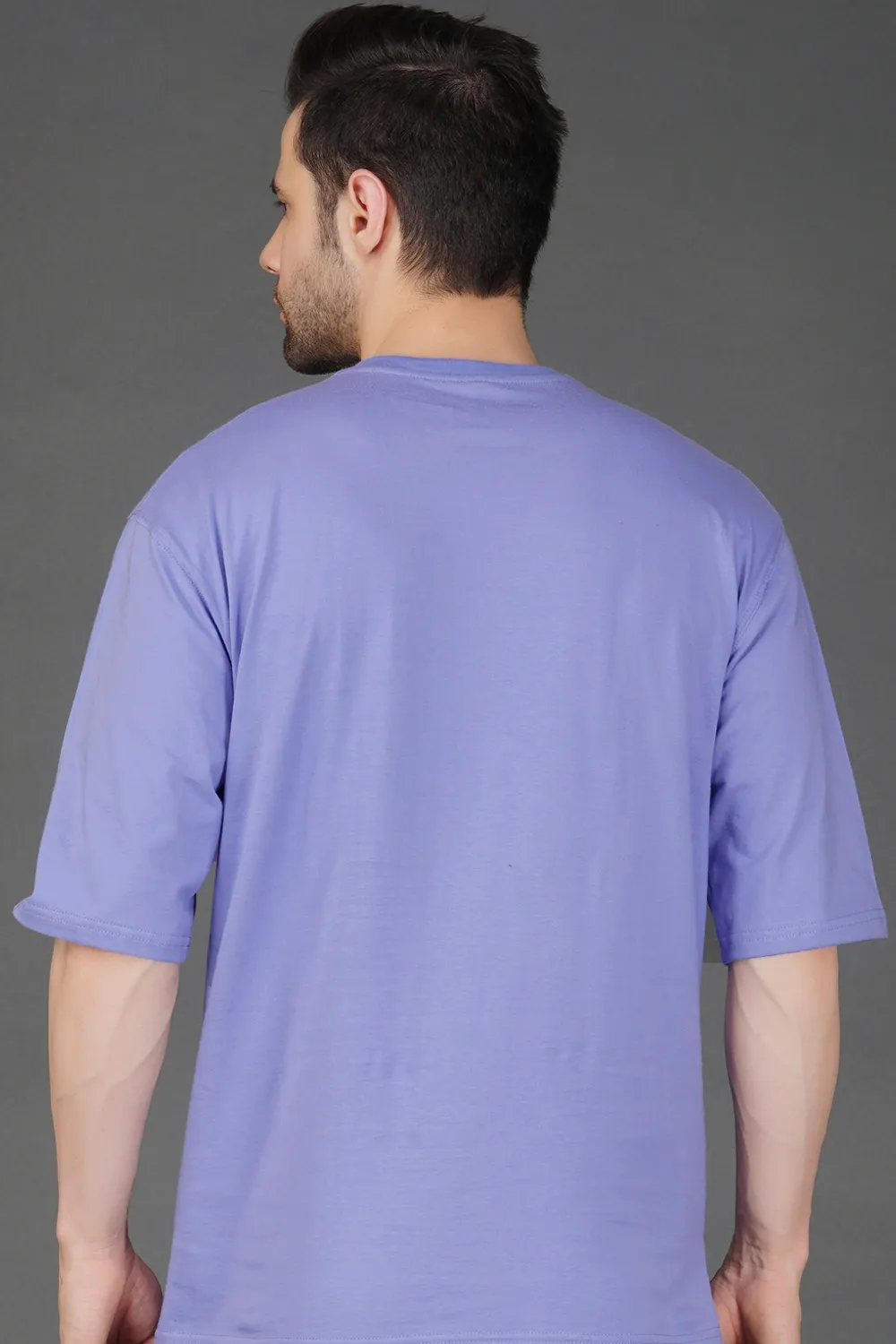 Mens Mauve Oversized Tshirt by Aisthetikos