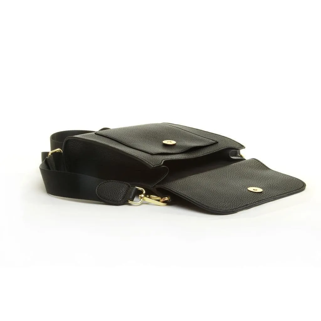 Black Alice Wheeler Bloomsbury Crossbody Bag