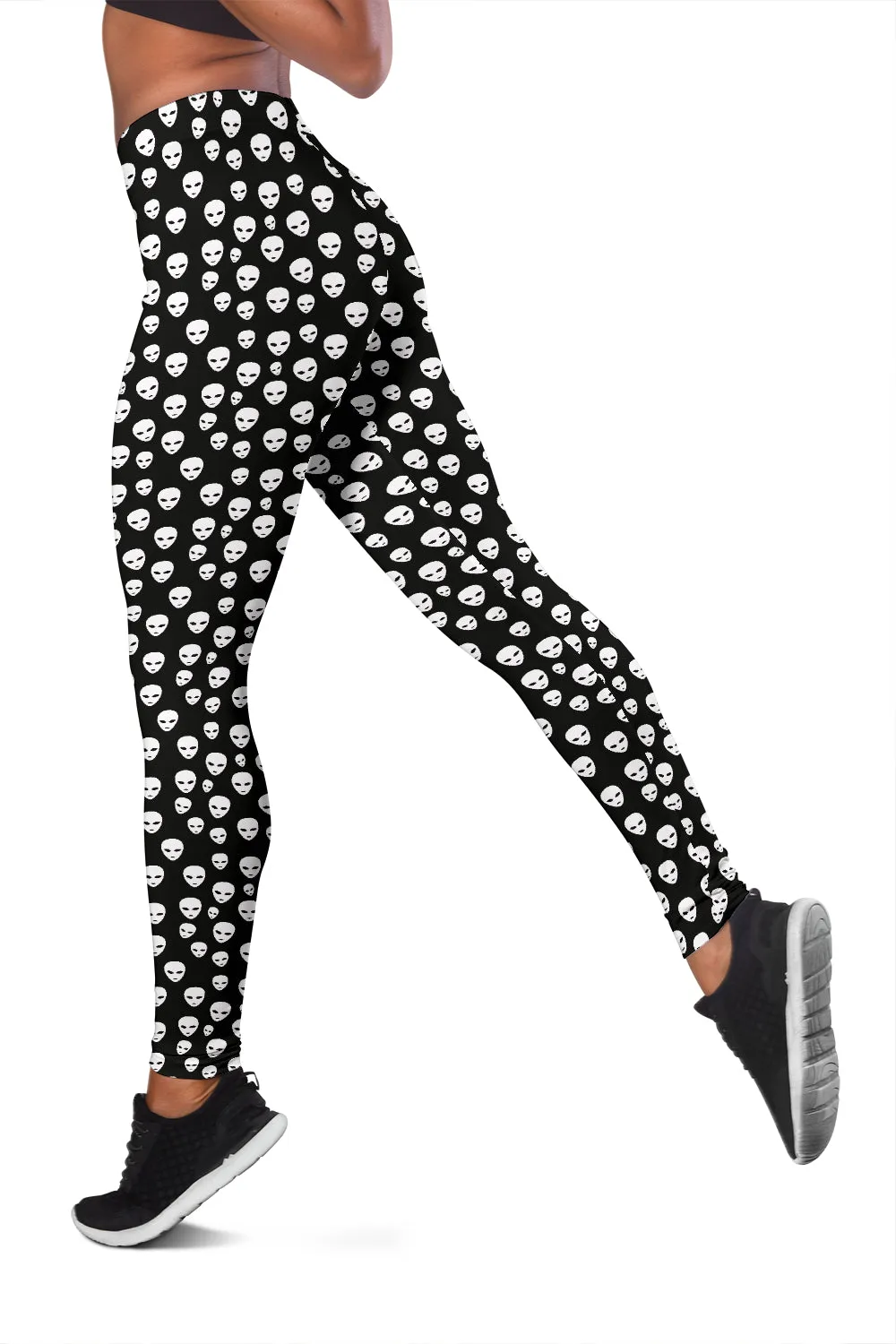 Aliens Ate My Buick Leggings - Extraterrestrial Inspired Fashion Trends