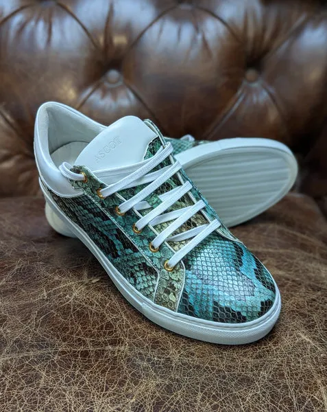 Ascot Python Sneaker in UK Size 9