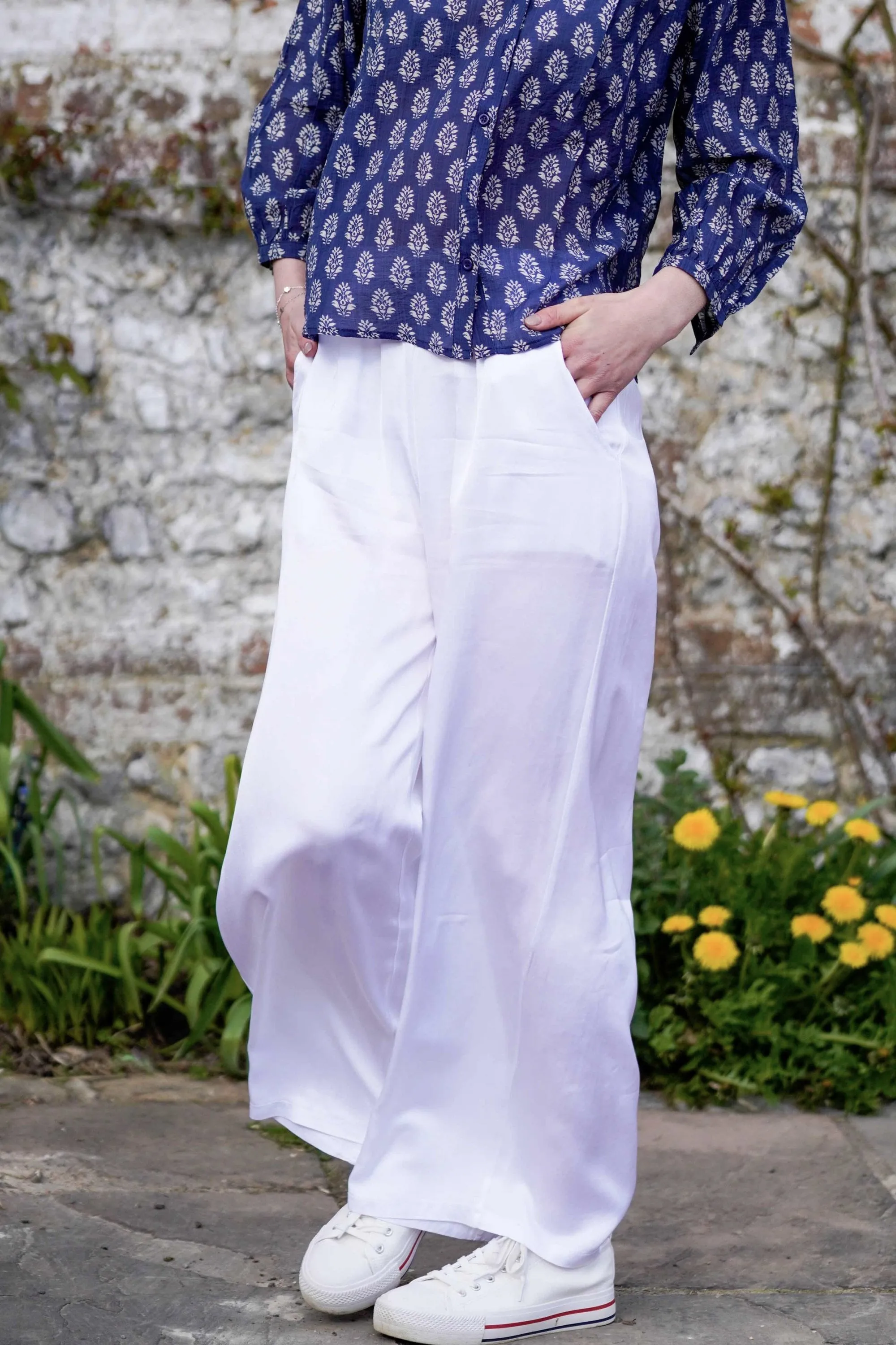 Balinese Satin Silk Pants