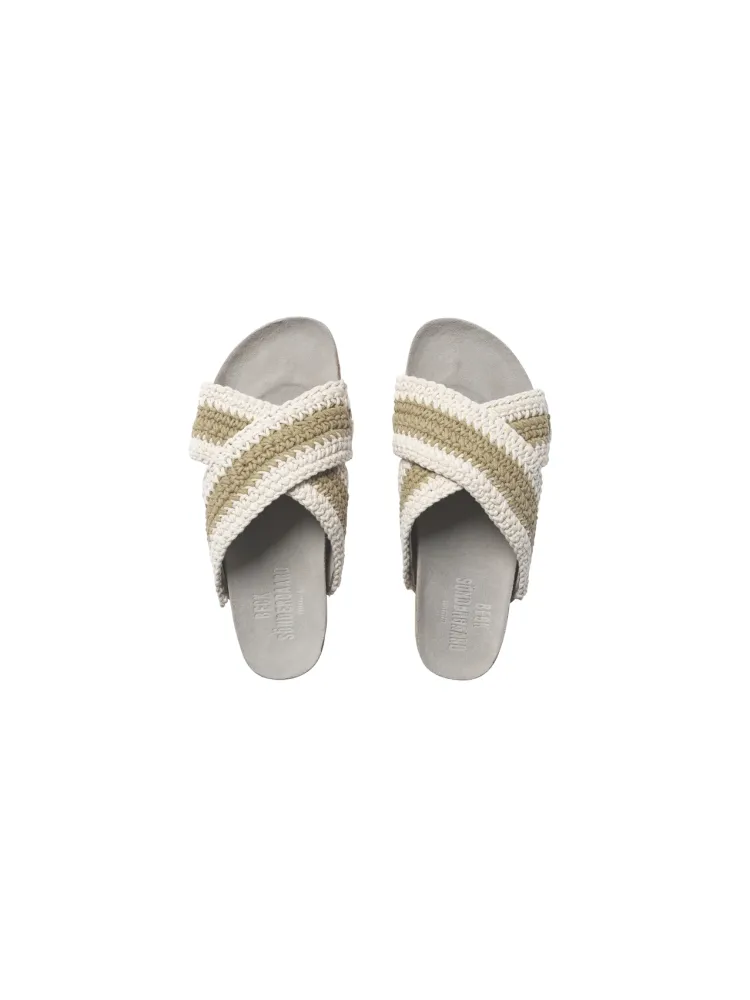 Beck Sondergaard Yvonne Crochet White Sandals