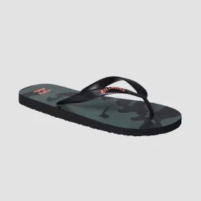 Billabong Tides Flip-Flop Sandals Camo