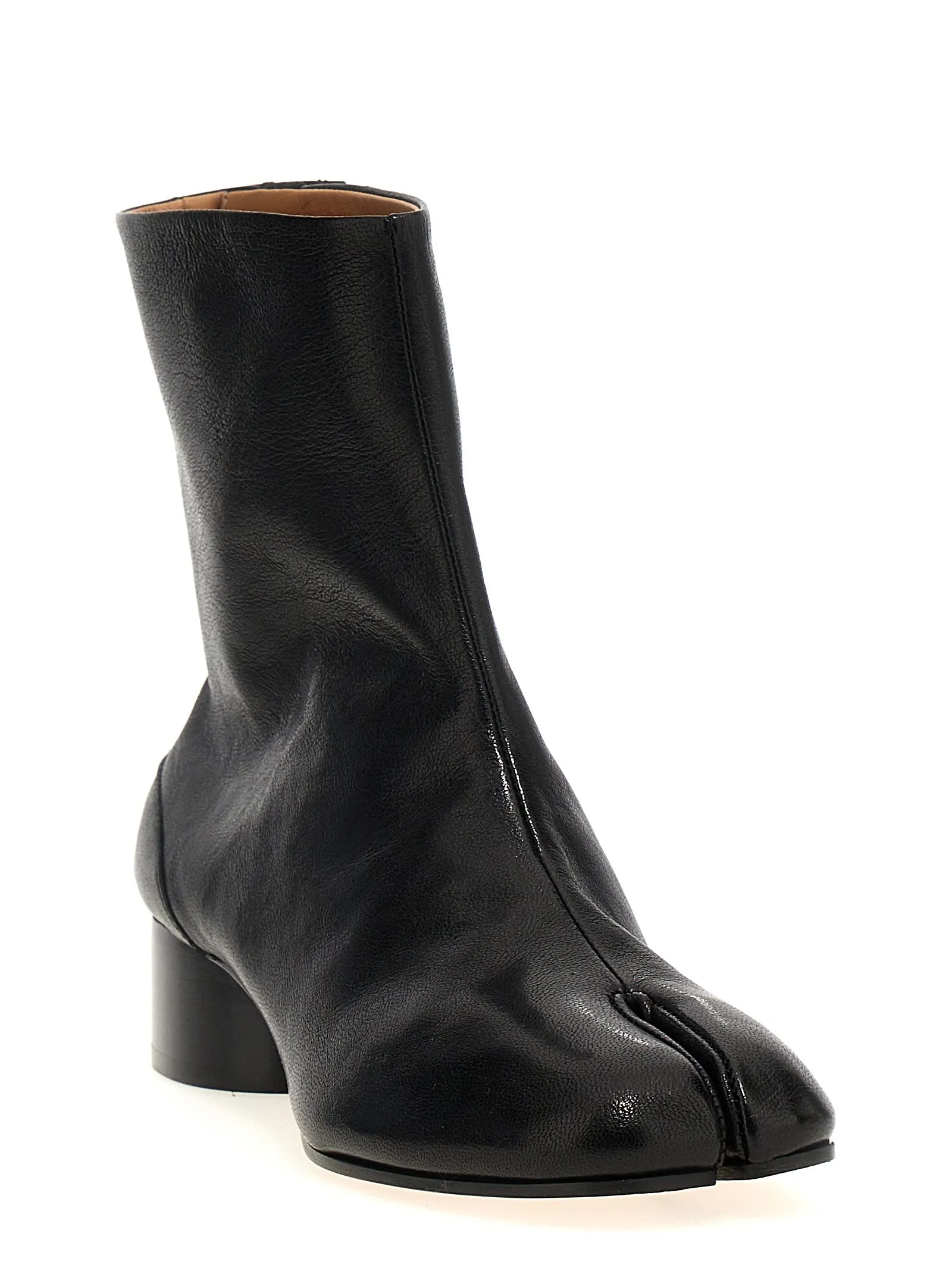 Black Ankle Tabi Boots