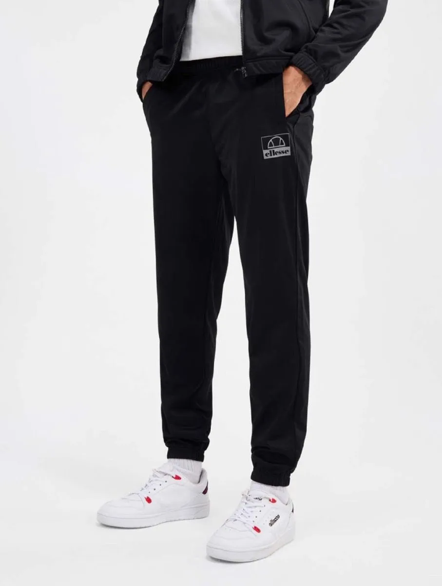 Black Jacket and Pant Set Tracksuit by Ellesse Kartoni