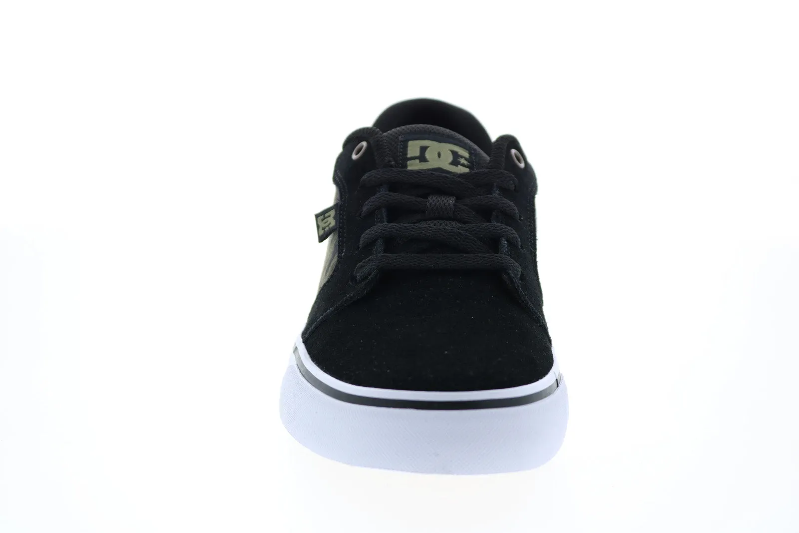 Black Suede Men's Lace Up Skate Sneakers Shoes