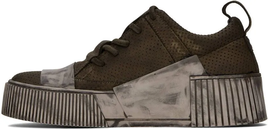 Boris Bidjan Saberi Khaki Bamba 2.1 Sneaker