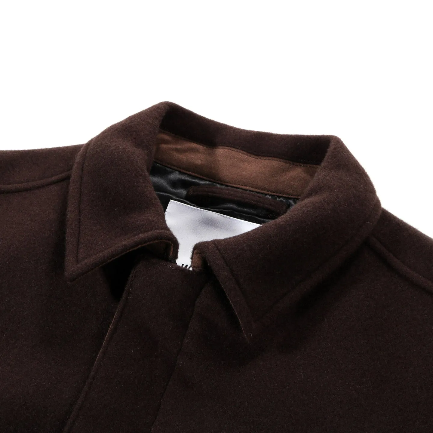 Brown Wool Jacket by WTAPS - Style 01