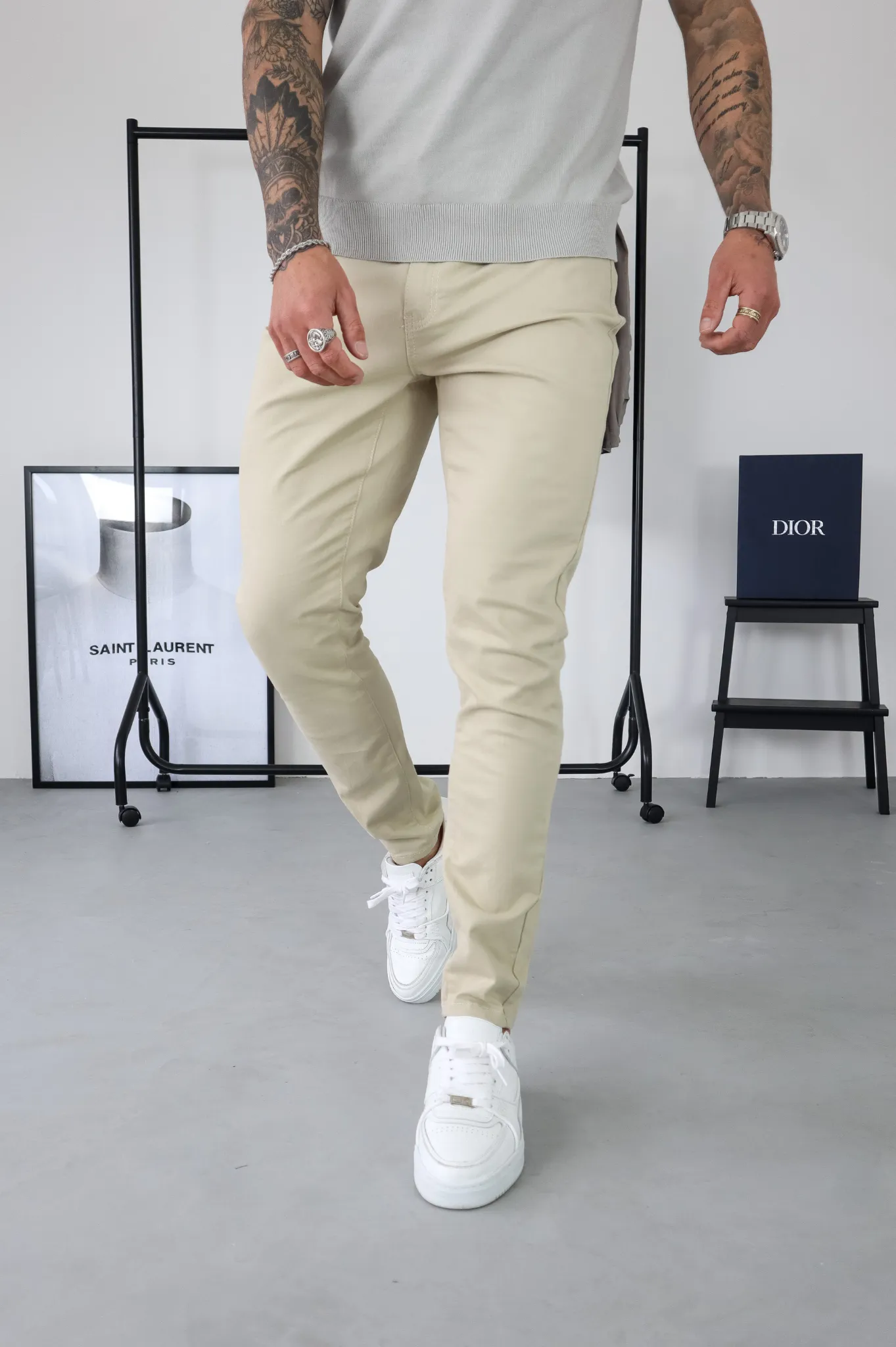 Capo Chino Pant Stone