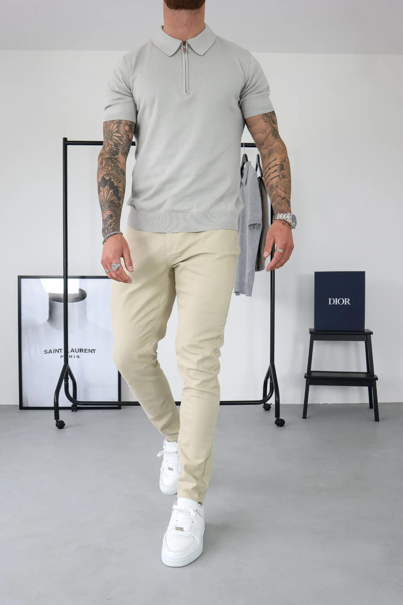 Capo Chino Pant Stone