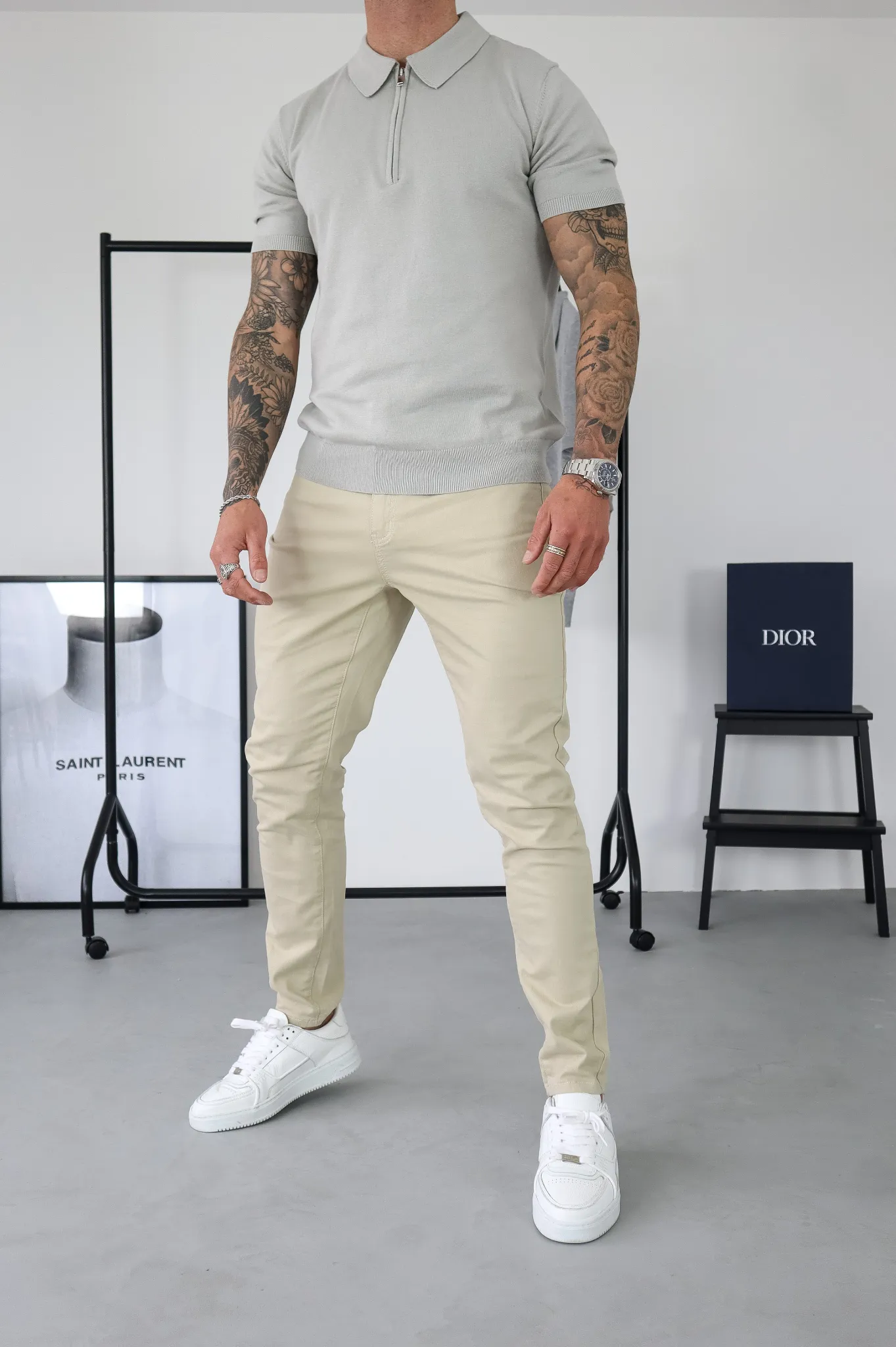 Capo Chino Pant Stone