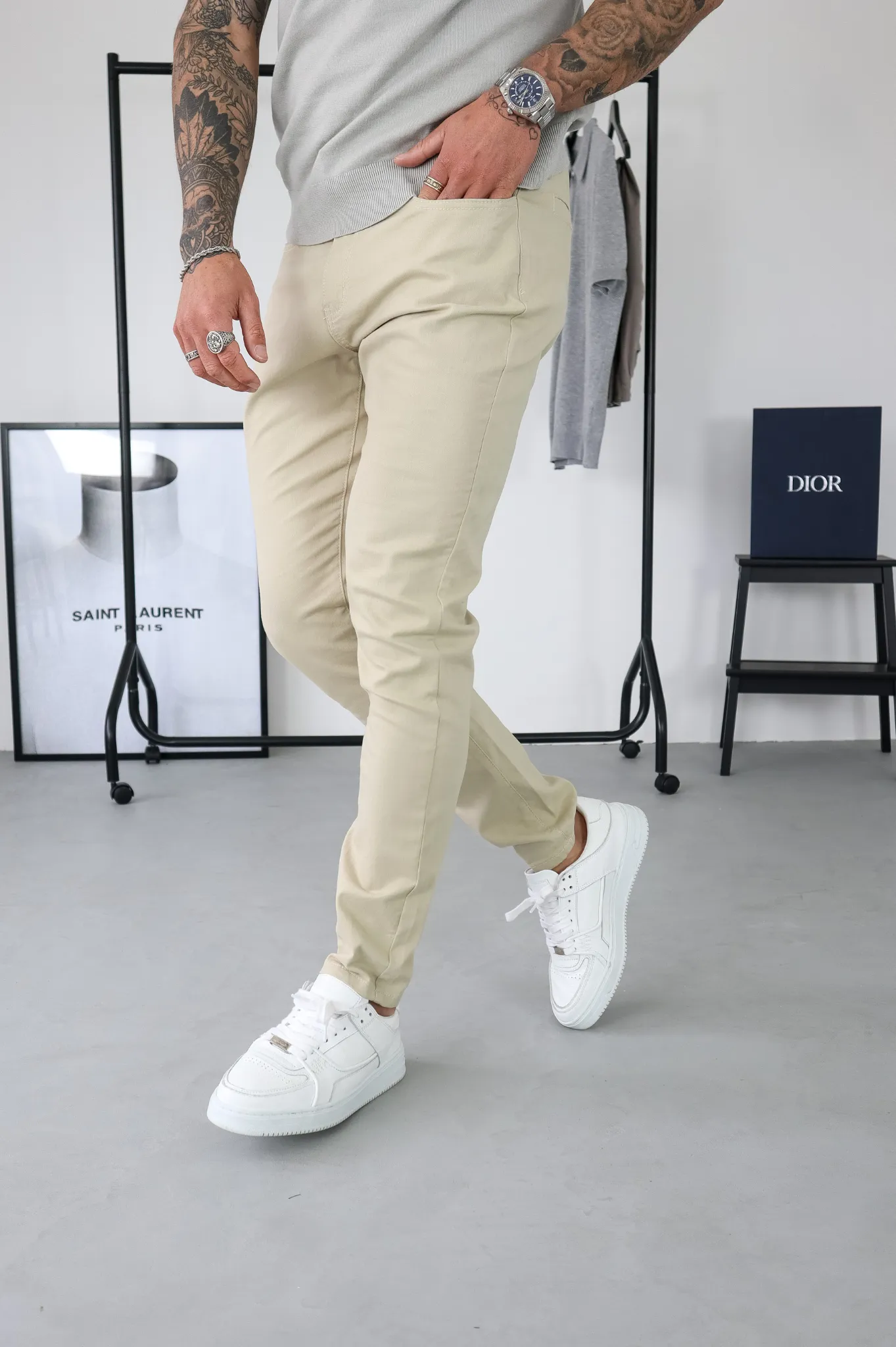 Capo Chino Pant Stone