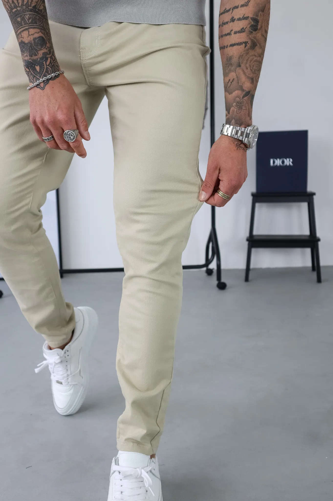 Capo Chino Pant Stone