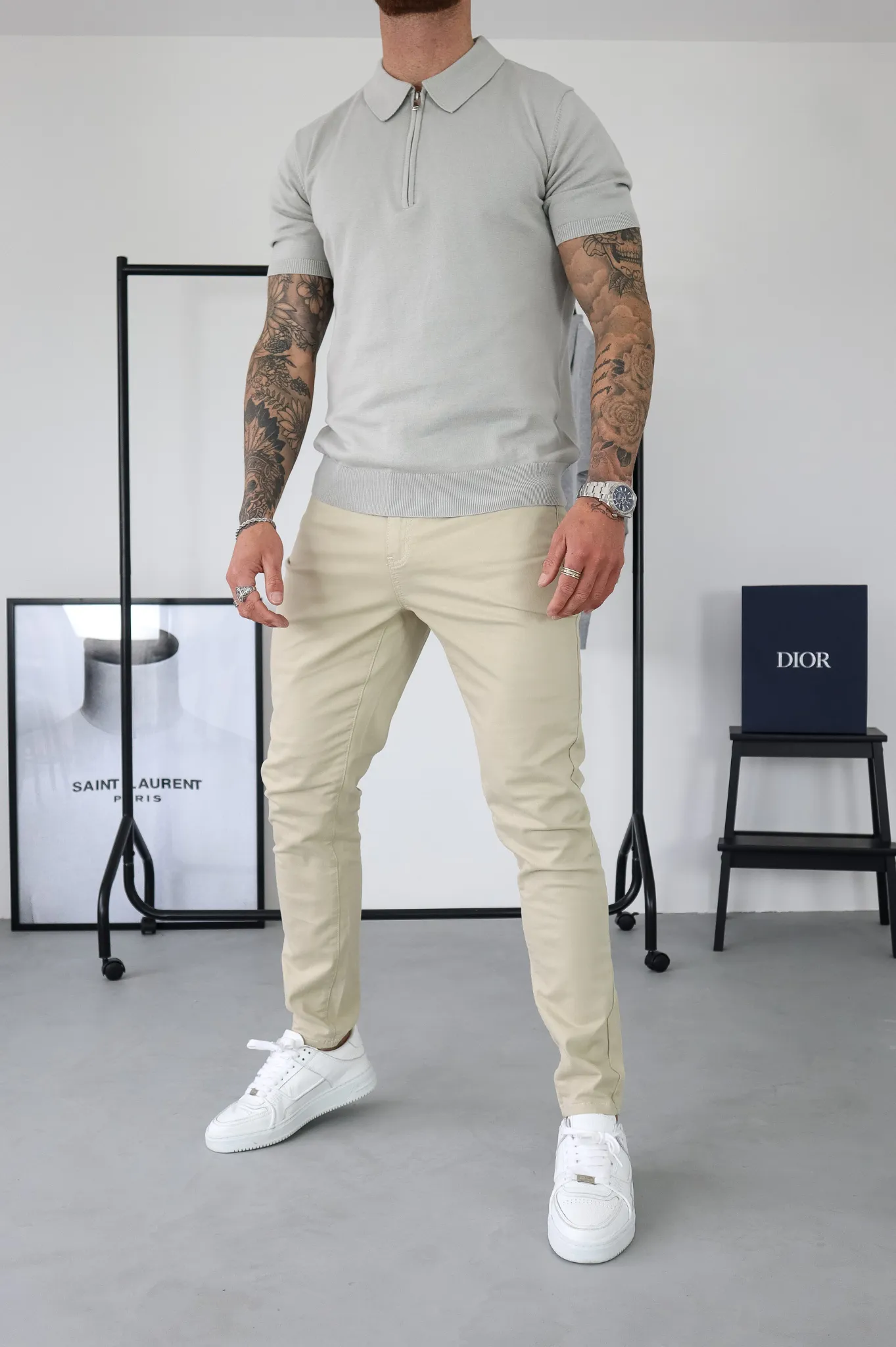 Capo Chino Pant Stone