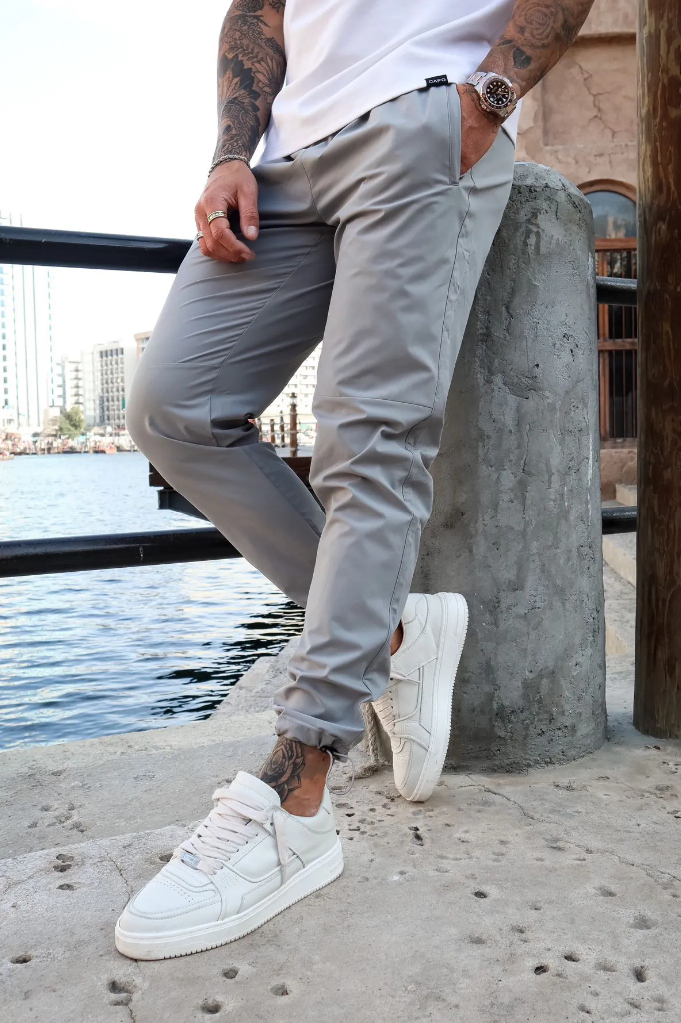 Grey Capo TECH Pants