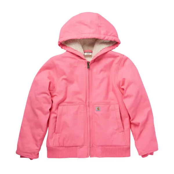 Carhartt Kids Canvas Insulated Hooded Active Jacket CP9564