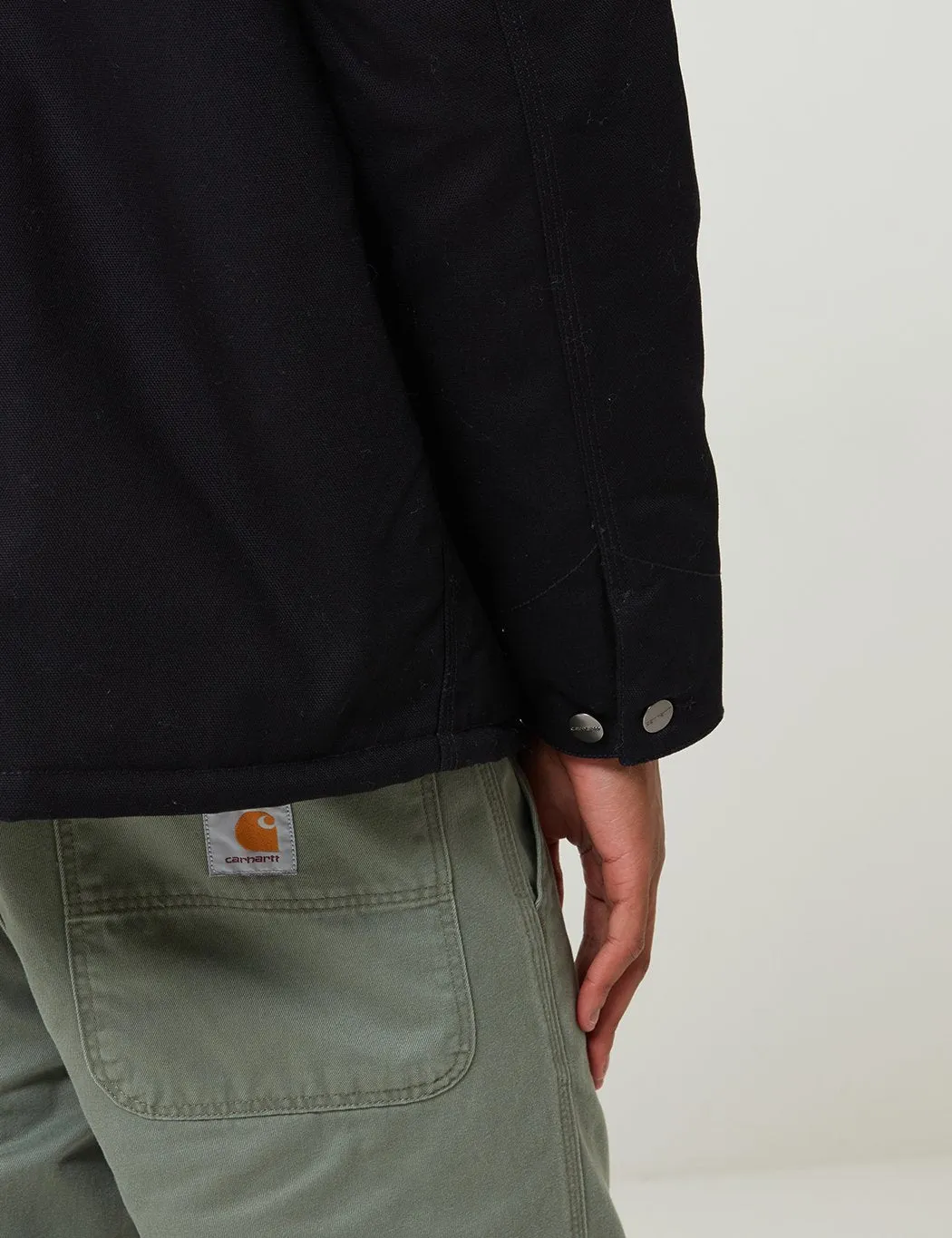 Carhartt-WIP Black Rigid Fairmount Coat