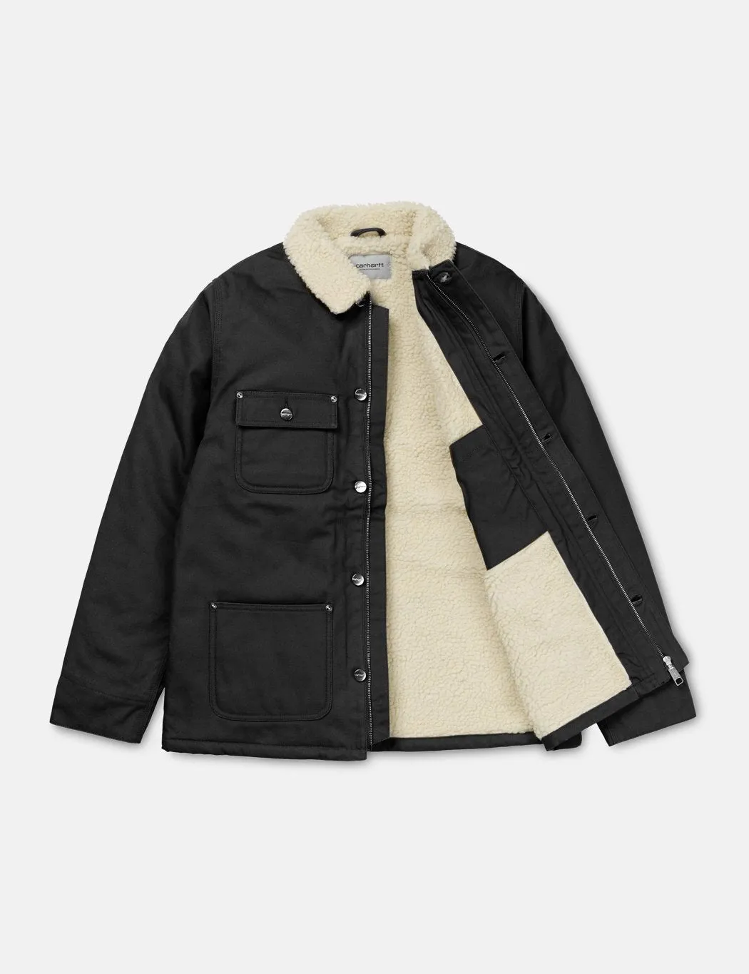 Carhartt-WIP Black Rigid Fairmount Coat