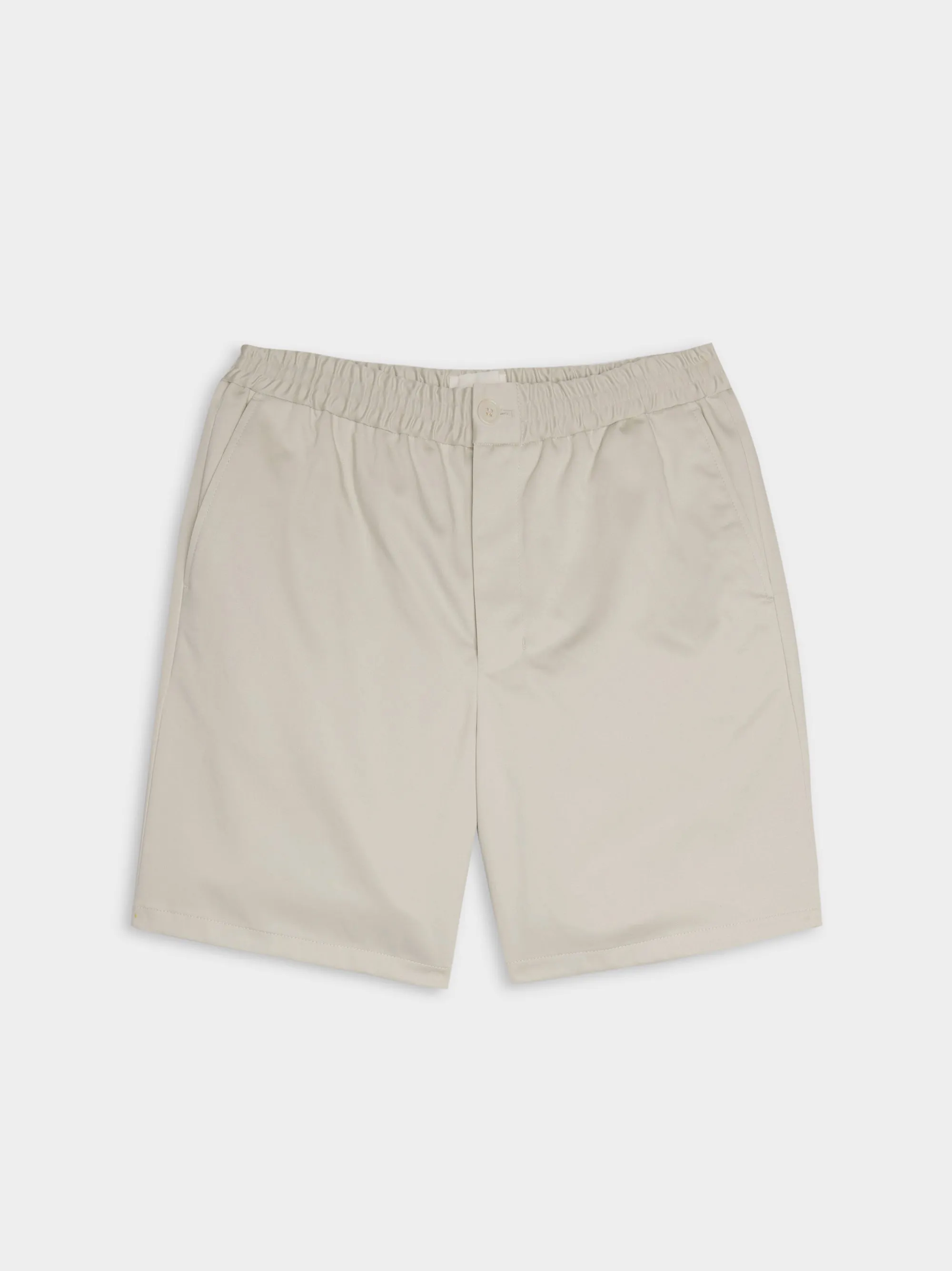 Chalk Elasticated Waist Shorts