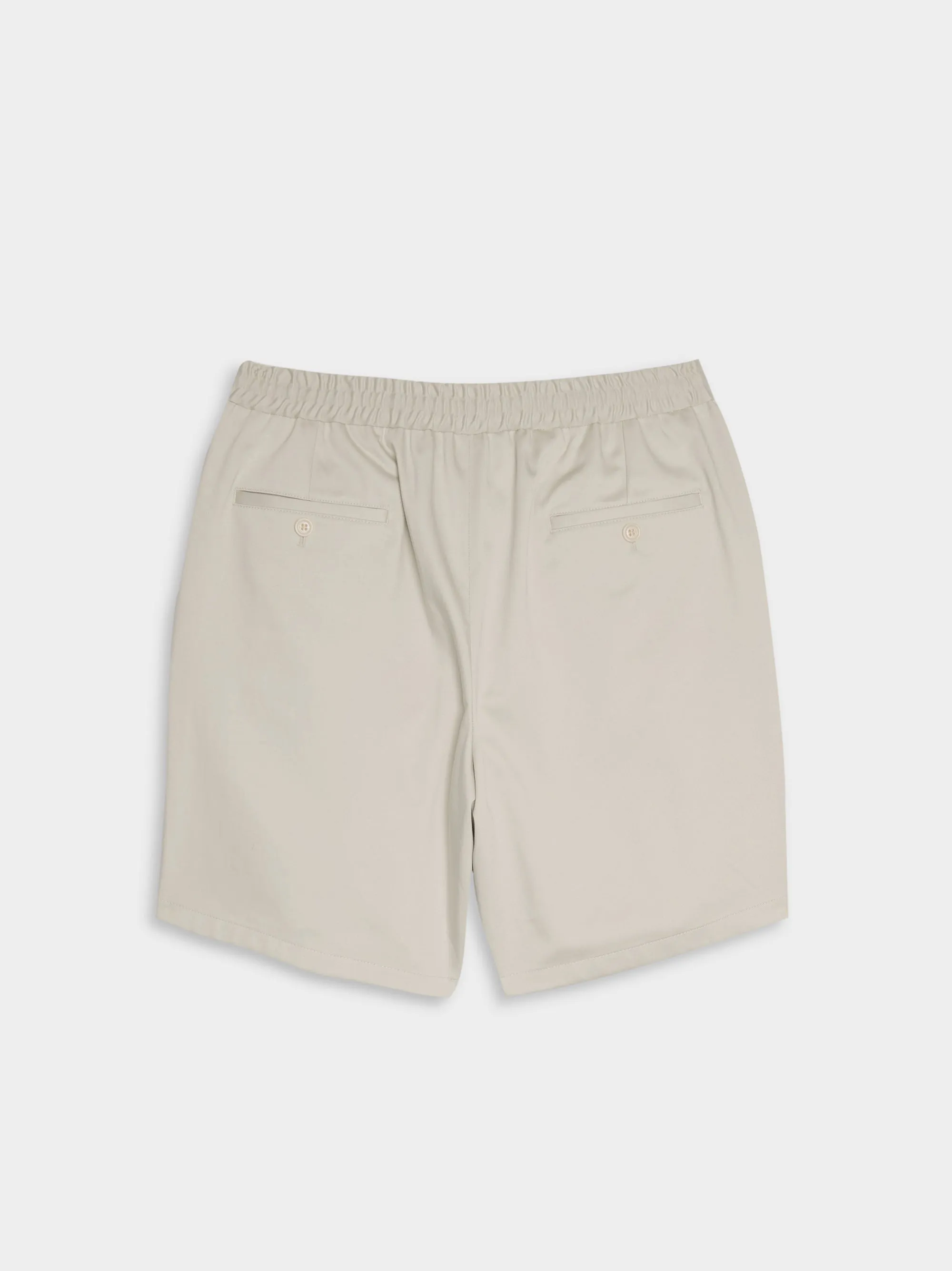 Chalk Elasticated Waist Shorts