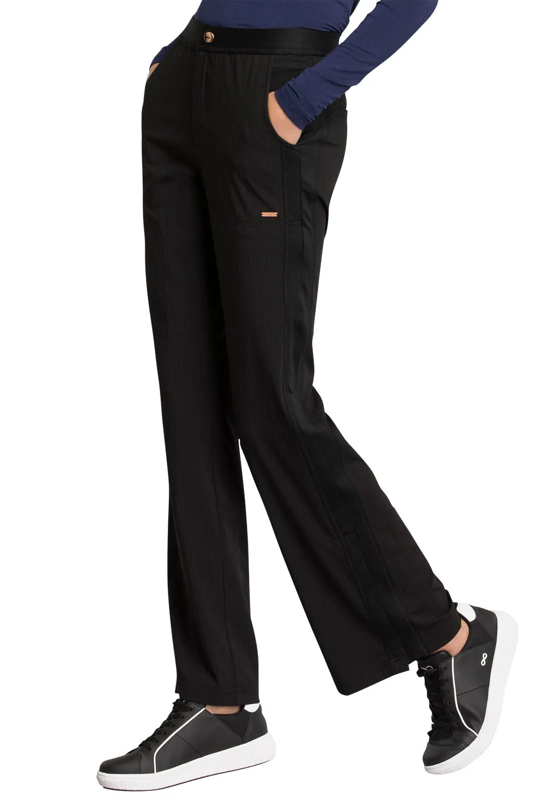 Cherokee Statement Natural Rise Black Flare Pants