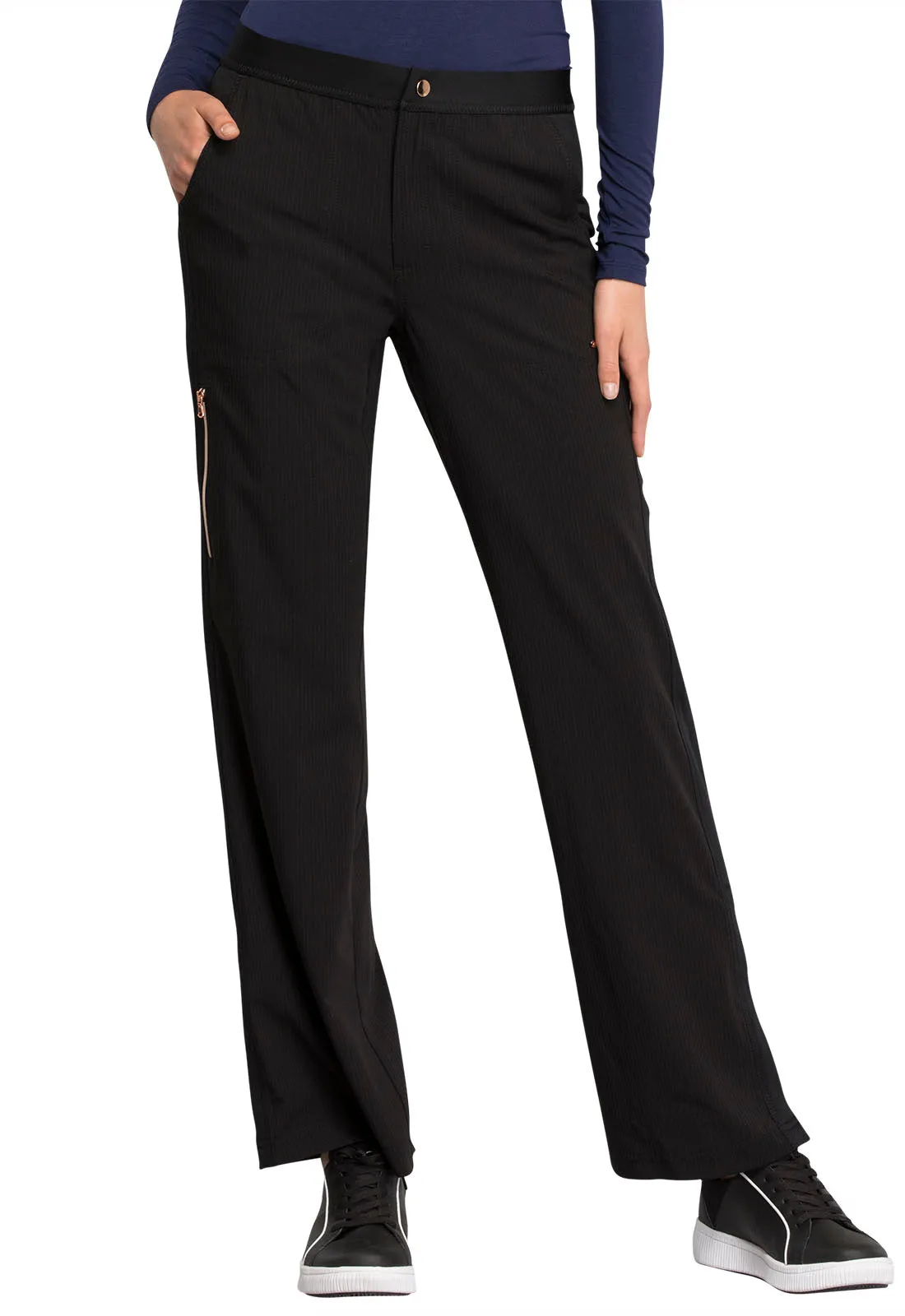 Cherokee Statement Natural Rise Black Flare Pants