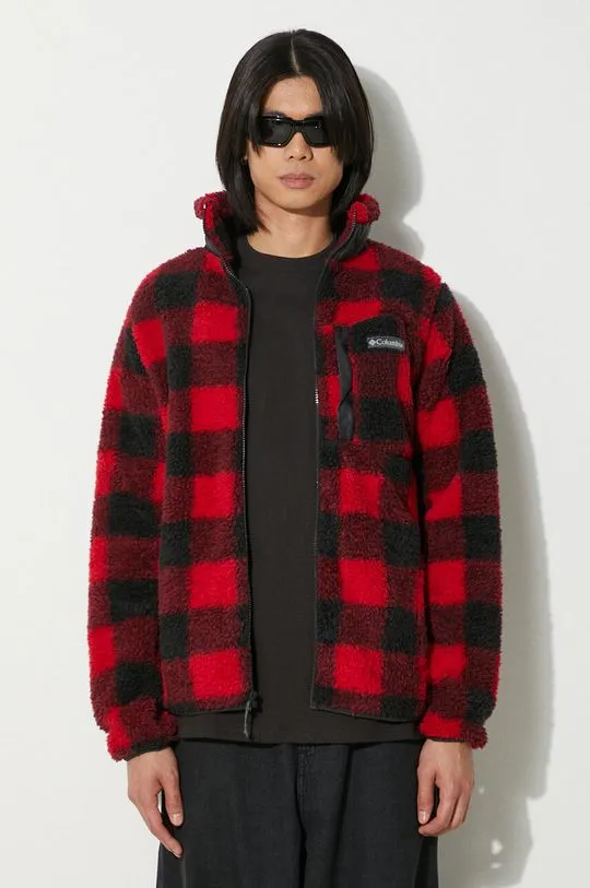 Columbia sports sweatshirt Winter Pass red color 1866565
