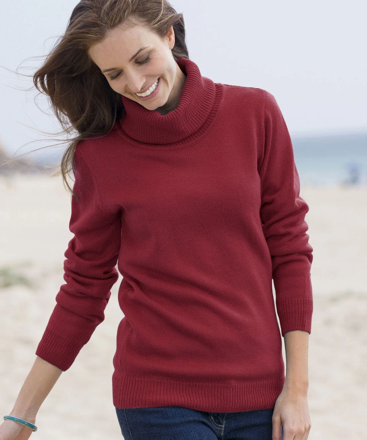 Cowl Neck Sweater for Women