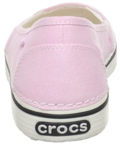 Crocs Women's Hover Canvas Sneaker - Grey/White