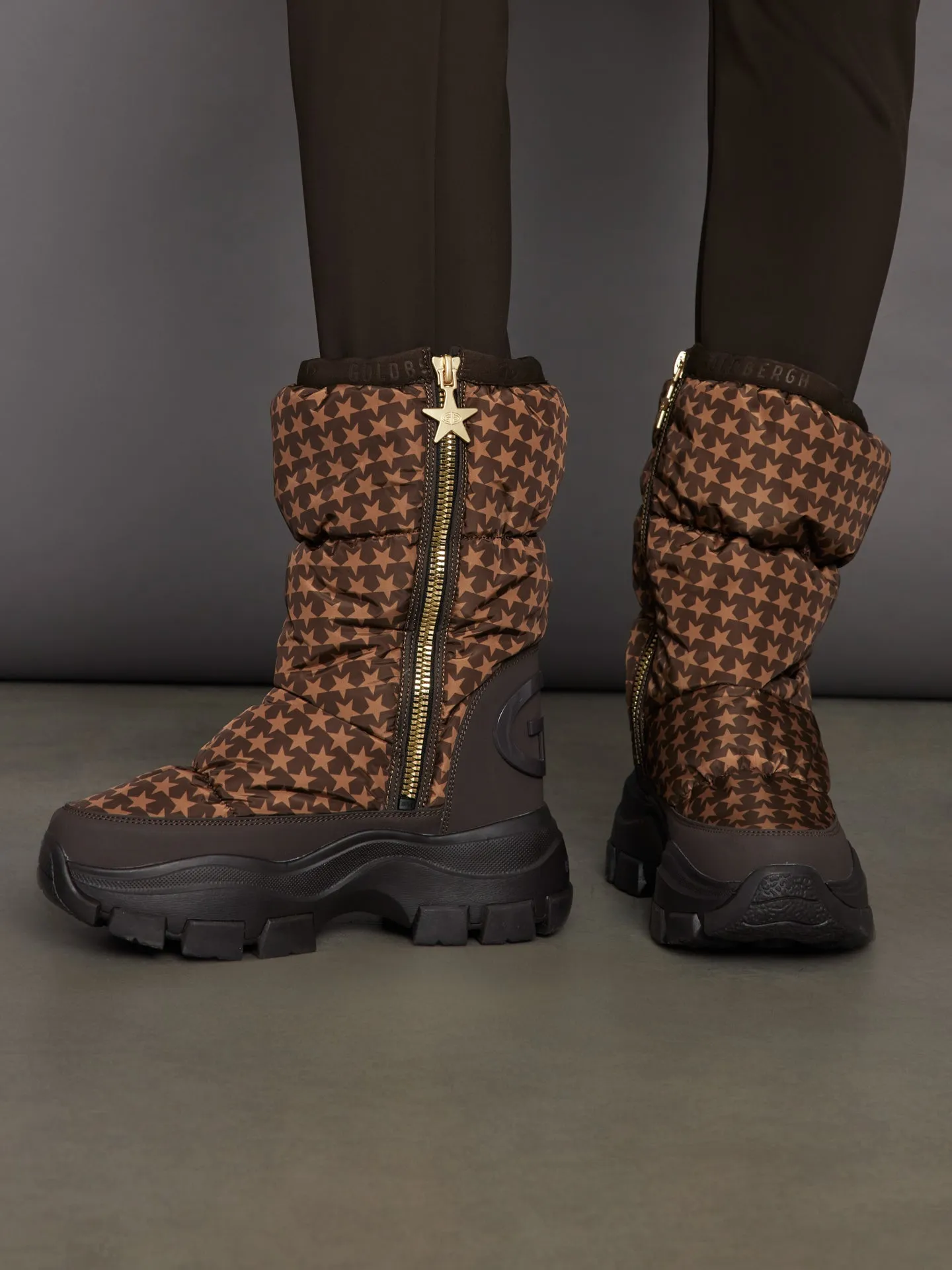 Dark Brown Power Boot