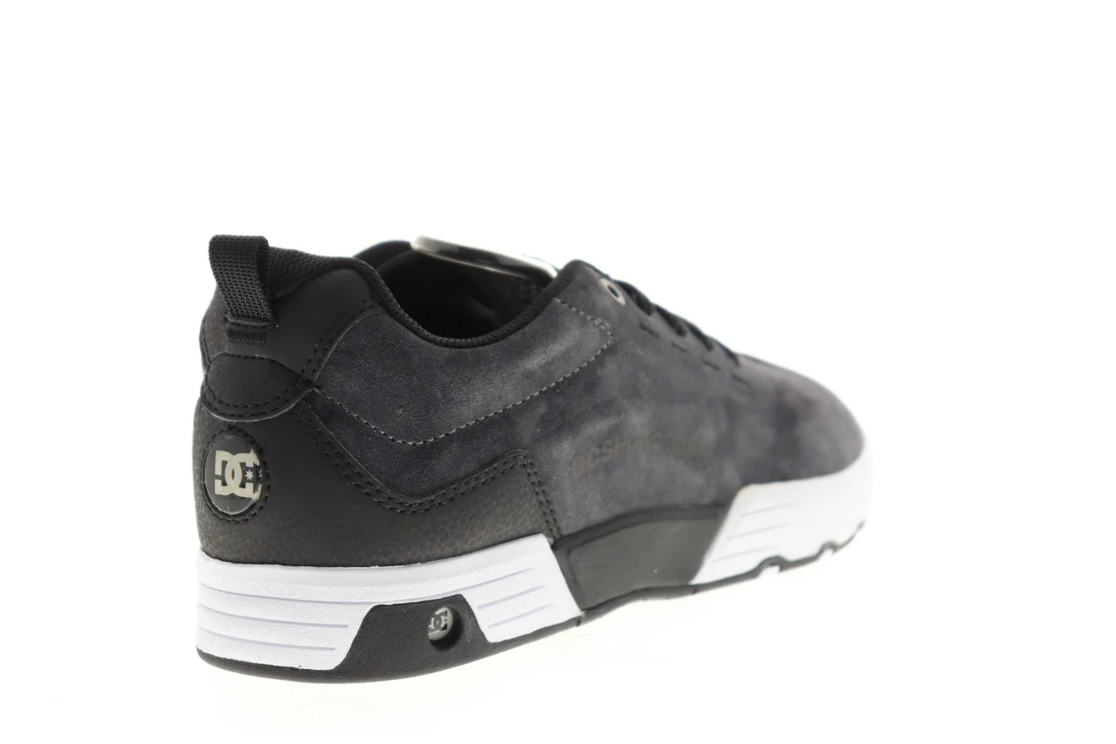 DC Legacy 98 Vac SE Black Suede Skate Sneakers for Men