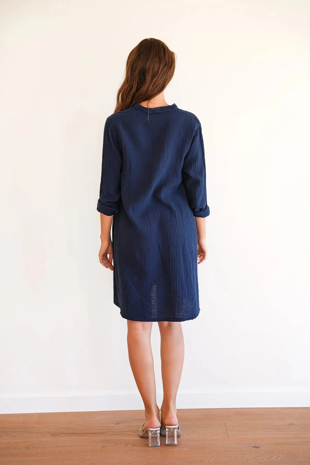 Navy Dehab Dress