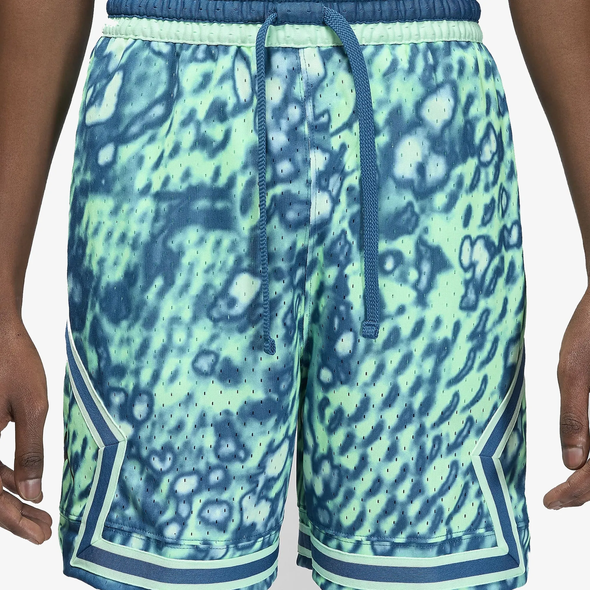 Diamond Shorts Mint Foam Black