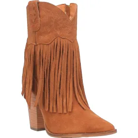 Dingo Women's Camel Suede Fashion Boots