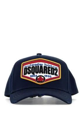 DSQUARED2 cotton gabardine baseball cap - Buy Now