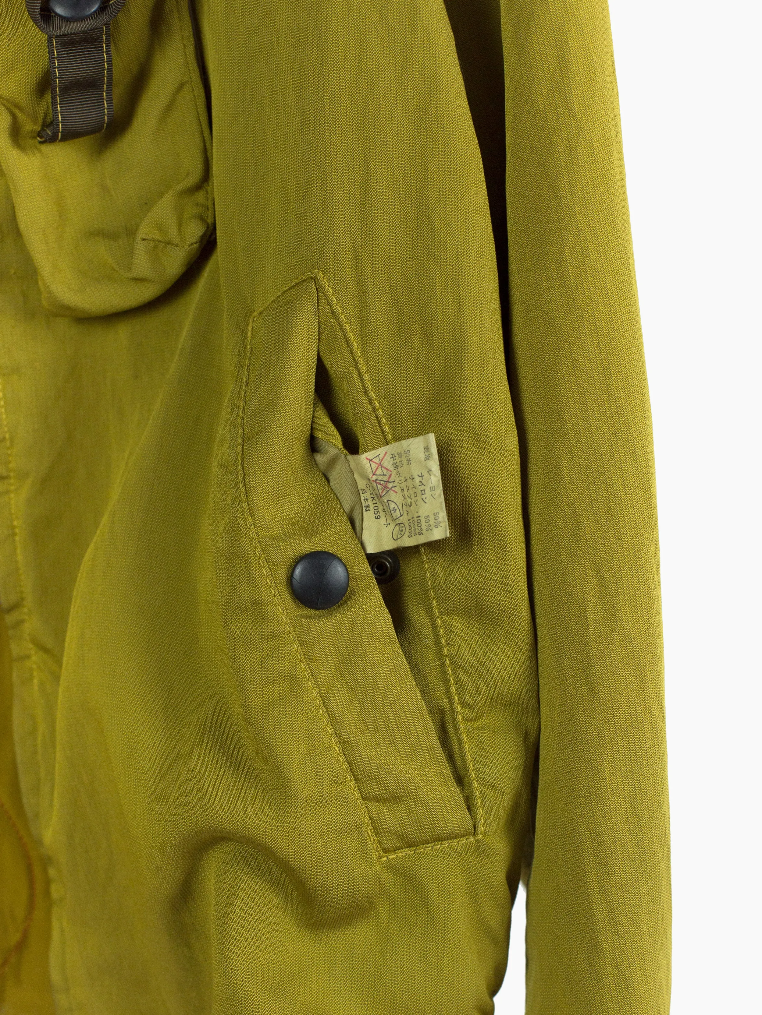 Dézert 90s Mustard Club Collar Work Blouson can be rewritten as Vintage Mustard Collar Jacket by Dézert 90s.