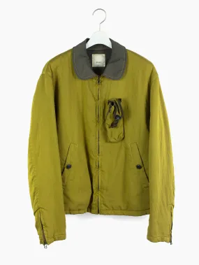 Dézert 90s Mustard Club Collar Work Blouson can be rewritten as Vintage Mustard Collar Jacket by Dézert 90s.