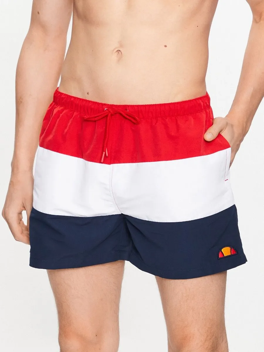 Ellesse Cielo Navy Red White Swim Shorts