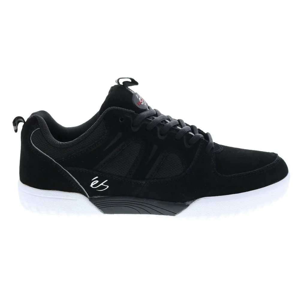 ES Silo SC 5101000180976 Mens Black Suede Skate Inspired Sneakers Shoes