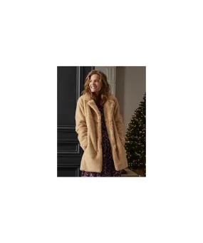 Fashionable Faux-fur Coat for Stylish Looks