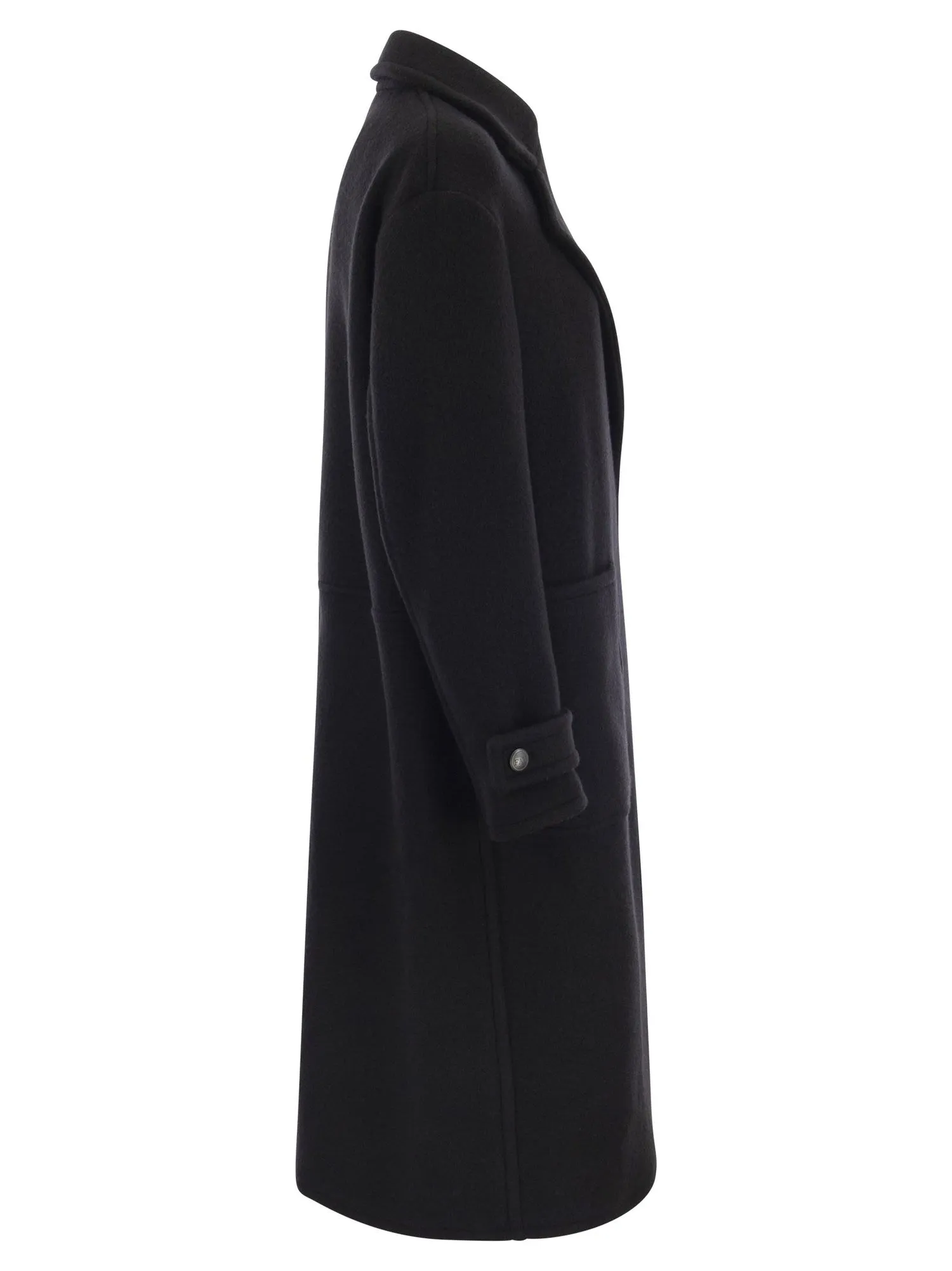 Fay Women's Wool Coat With Hook