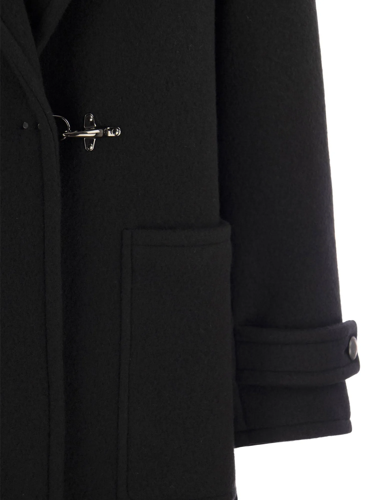 Fay Women's Wool Coat With Hook