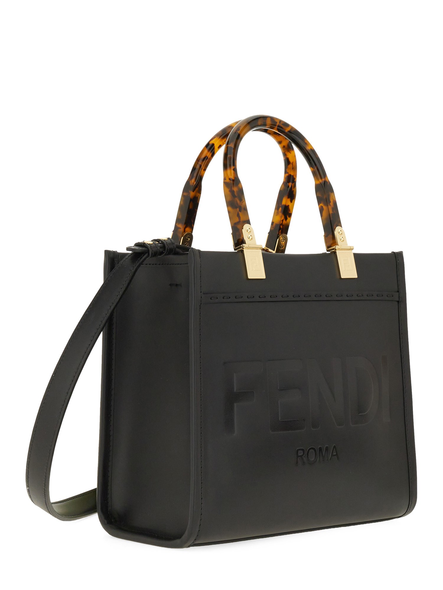 FENDI Sunshine Small Leather Bag