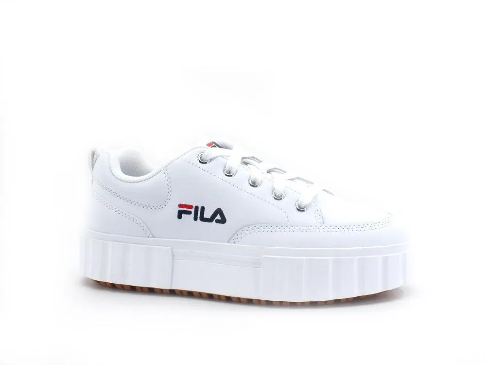 FILA Women's White Sandblast Sneaker - Style 1011035.1FG