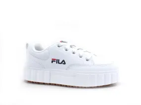 FILA Women's White Sandblast Sneaker - Style 1011035.1FG