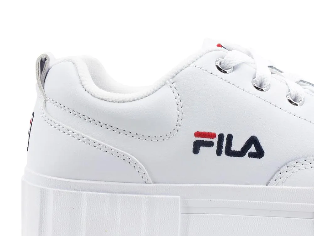 FILA Women's White Sandblast Sneaker - Style 1011035.1FG